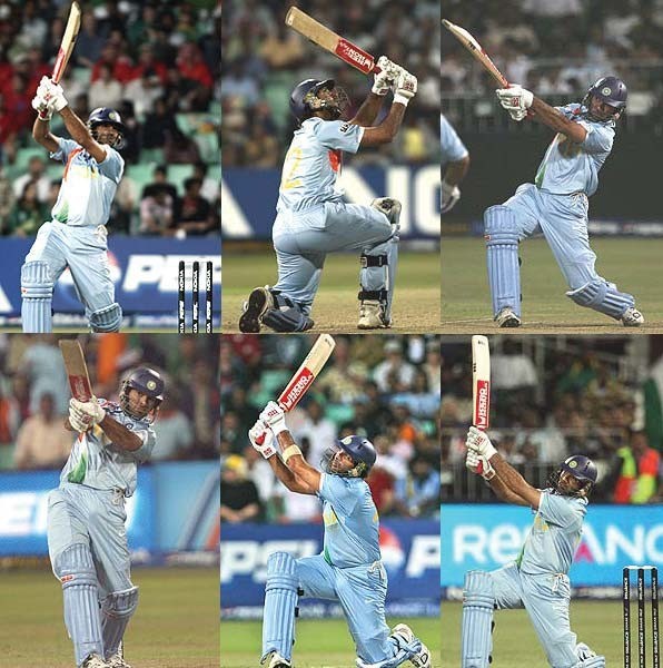 Yuvraj sixes