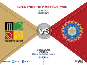 India's Tour Of Zimbabwe 2016, Zimbabwe Cricket, Board of Control for Cricket in India, Cremer, Dhoni, Zimbabwe vs India, ZIMvsIND, ODI, One Day Cricket, Cremer, Dhoni, Chibhabha, Masakadza, chigambura, Panday, Nair, Dhoni, Tripano, Chatara, Williams, Bumrah, Kulkarni, Chahal, Ntini, Bangar