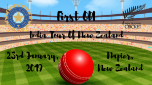 india vs new zealand first odi
