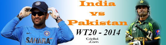 T20 World Cup 2014 - India vs Pakistan