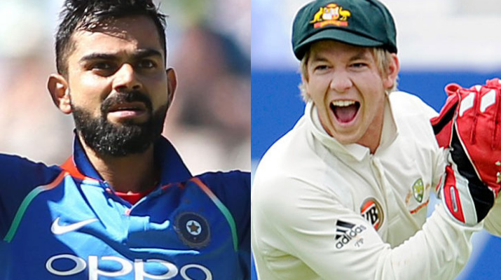 virat kohli and tim paine